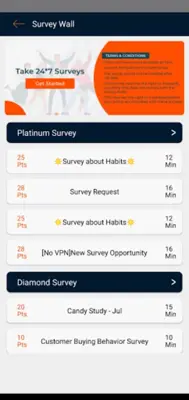 XcelOnlineSurveys Paid Surveys android App screenshot 4